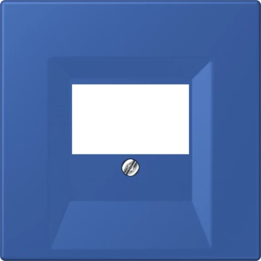 Jung LS range Afdekking speakeraansluiting LC4320K TAE 1 connector Zonder label blauw LC969T253