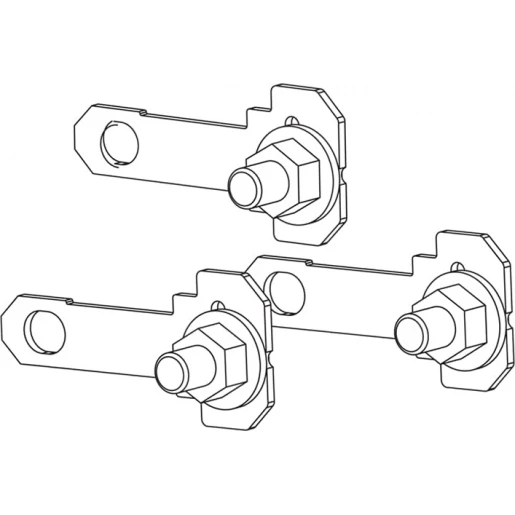 ABB Contact extentie 3 stuks geschikt voor CTØ21