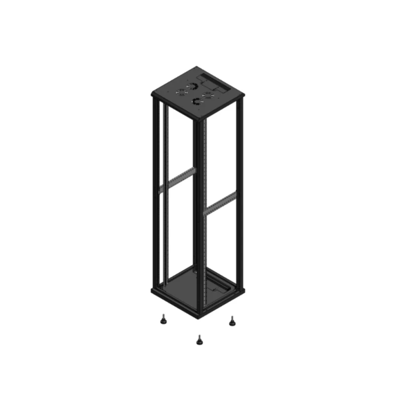 Gigamedia Vloer patchkast SP SP EX 19" 47HE 600x600mm Zwart GGM 704766SPSPEX