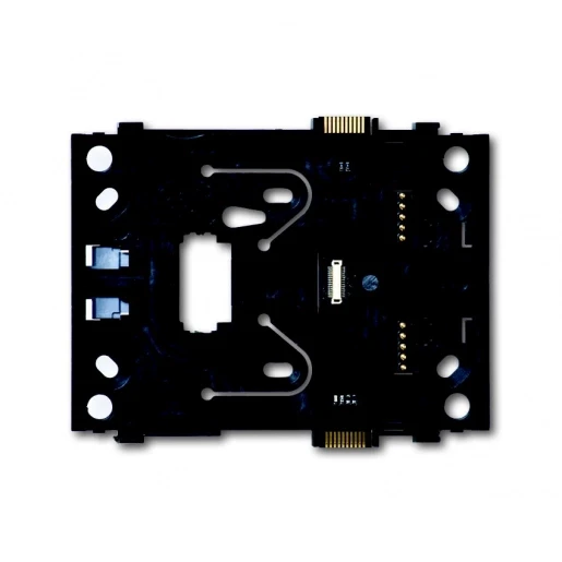 ABB Busch-Jaeger i-bus KNX powernet knx bodemplaat schakelmateriaal 1-voudig Verticaal Mat zwart RAL 9005 2CKA006310A0134