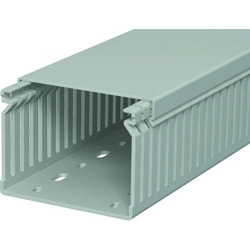 OBO LK4 Bedradingskoker 60x80x2000mm PVC grijs RAL 7030 6178035