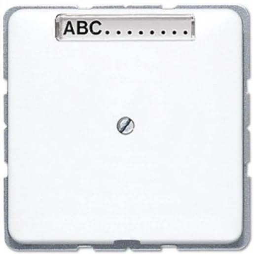 Jung CD range centraalplaat en kabelinvoerplaat cd500 Leidinguitvoer Basiselement met centrale afdekplaat Met label wit CD590NAAWW