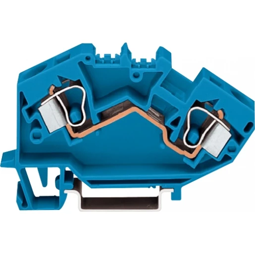 Wago Serie 784 Verbindingsrijgklem 0,2-10mm² eendr. 0,2-10mm² meerdr. Blauw