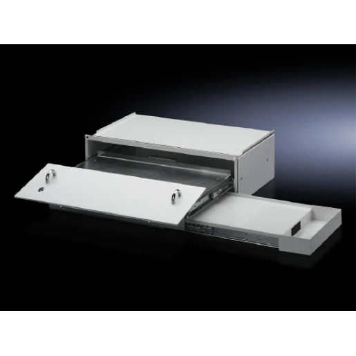 Rittal CP Componenten uitbouw kast Schuiflade H155,6mm B482,6mm D261mm