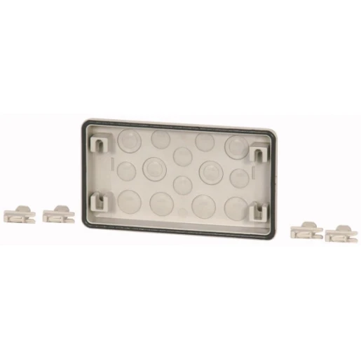 Eaton FLENS DOORDRUKGATEN 6X M20 4X M25 4X M25/16 HXBXD=116X250X23MM