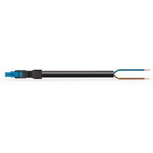 Wago Serie 891 Patchkabel gebouwinstallatie 2p Contrastekker (female) Vrij kabeluiteinde 5000mm