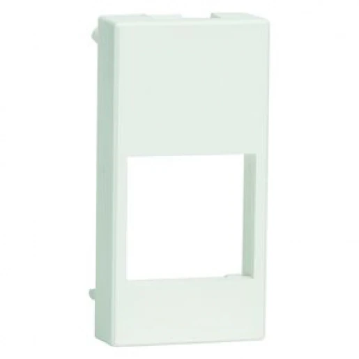 Peha Concept 45 Centraalplaat- (onderdeel) afdekking Lexcom 250 Modular-Jack 2 connectoren Zonder label wit 00419411