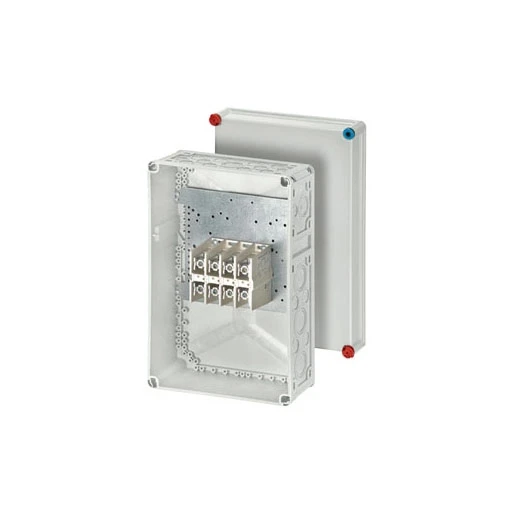 Hensel Kabeldoos IP65 BM3 2x 16-150/ 4x 16-70 mm² Cu/Alu 4 polig Grijs