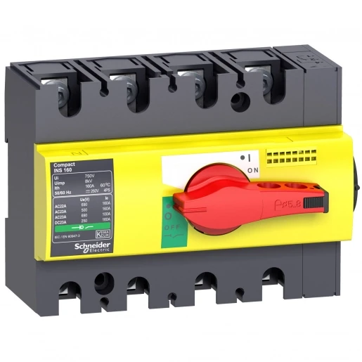 Schneider Electric Lastscheider IP40 4p 100A