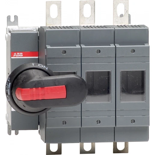 ABB VEILIGHEDENLASTSCHEIDER 3P 200A DIN 0 INCL.HANDGREEP EN AS
