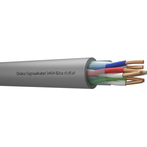 Draka 3400 B2ca signaalkabel grijs 6x2x0.8mm2