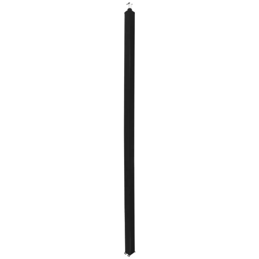 Legrand energiezuil universeel dubbelzijdig 2 compartimenten zwart RAL 9005 653132