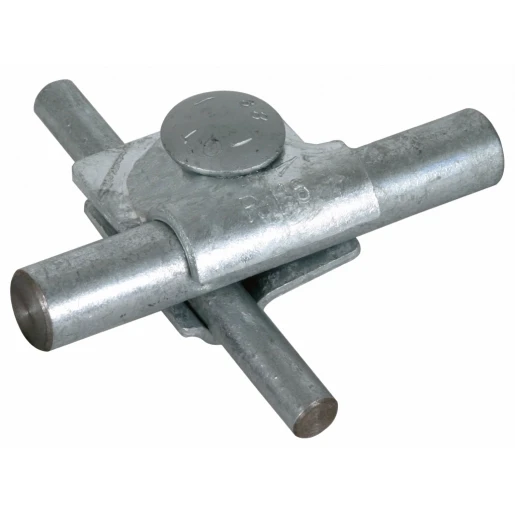 Dehn Mv clamp st/tzn f.rd 8-10/16mm with truss head screw and nut