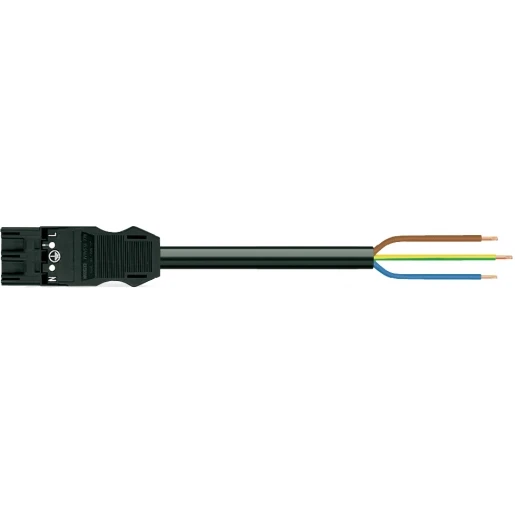 Wago SERIE 771 Patchkabel gebouwinstallatie 3p Stekker Vrij kabeluiteinde 1000mm