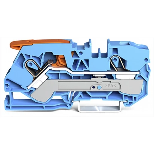Wago SERIES 2110 Verbindingsrijgklem 4-16mm² eendr. 0,5-16mm² meerdr. Blauw