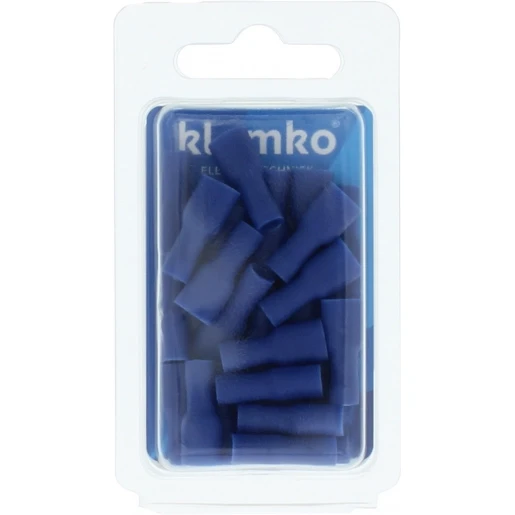 Klemko Blister verpakte Geïsoleerde Rondstekerhuls 5mm voor draad 1,5-2,5mm2