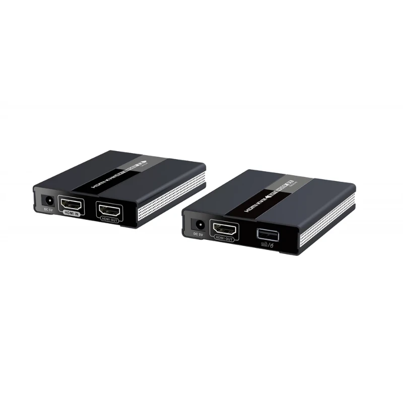 Gigamedia hdmi extender 60m netwerkkabel + kvm GGM HDEXT2K60MKVM
