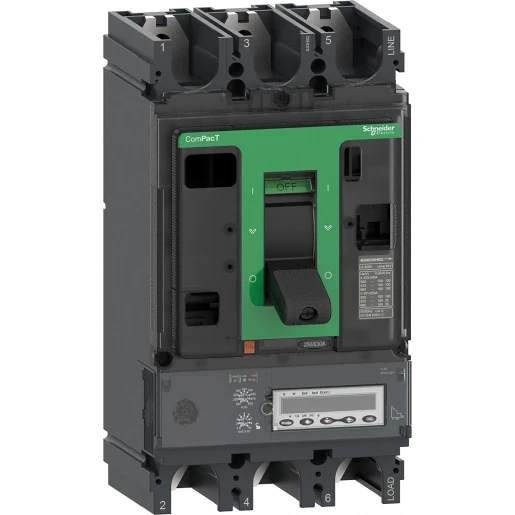 Schneider Electric NSX630HB2 100KA AC 3P 630A 5.3E