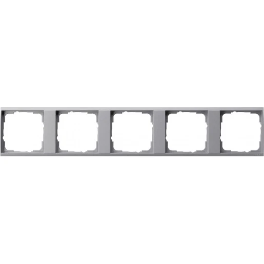 Gira Event tussenring 5-v aluminium helder 1465726