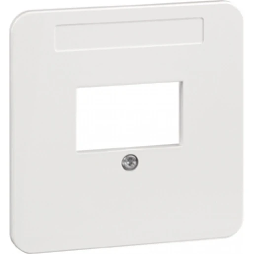 Peha Standaard centraalplaat stereo luidsprekeraansluit 1 connector Zonder label wit 00144211
