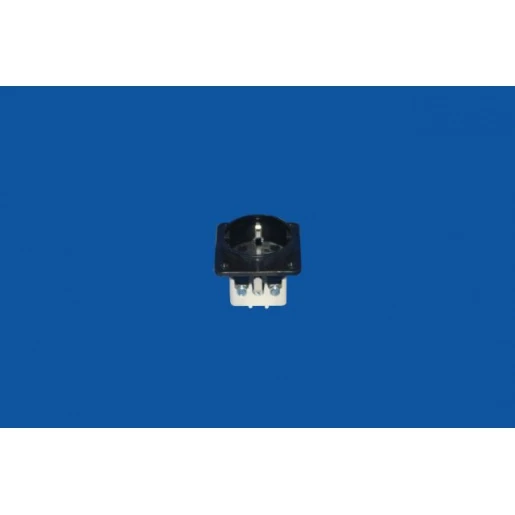 Hateha Paneel- inbouwcontactdozen 50 x 50 mm 230V 16A IP44 zwart 10.202.002