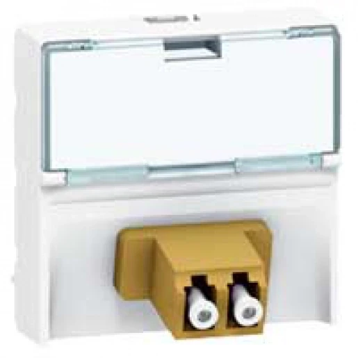 Legrand Mosaic 2 modules glasvezel voor 2xsl + 1x duplex sl LC 078618