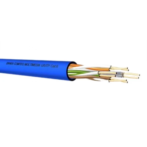 Draka UC400 23 Cat.6 U/UTP LSHF Blauw
