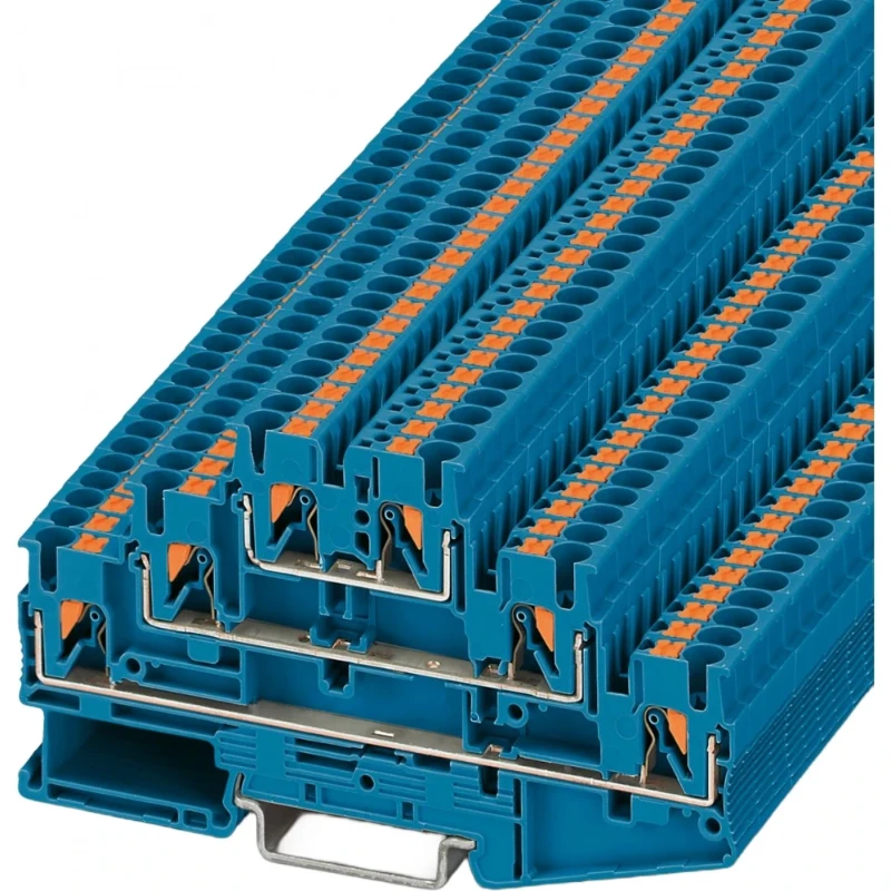 Phoenix Contact PT Verbindingsrijgklem 0,14-2,5mm² eendr. 0,14-2,5mm² meerdr. Blauw