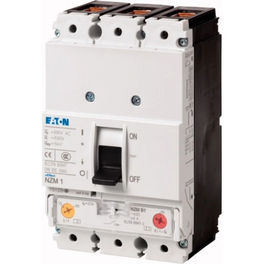 Eaton VERMOGENSAUTOMAAT NZM1 3P 25A