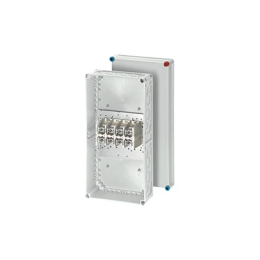 Hensel Kabeldoos IP65 BM4 2x 25-240/ 4x 25-120 mm² Cu/Alu 4 polig Grijs