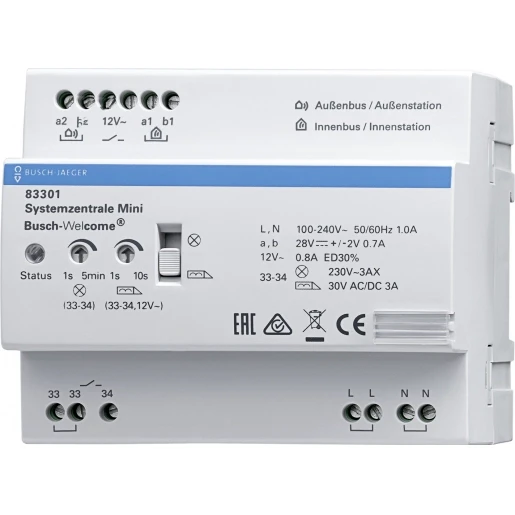 ABB Busch-Jaeger Welcome Systeemcentrale mini 2CKA008300A0462