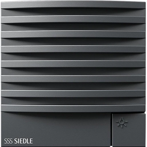 Siedle BTLM 651-0 DG bus-deurluidsprekermodule plus spreken/bellen kunststof grijs 210007336-00