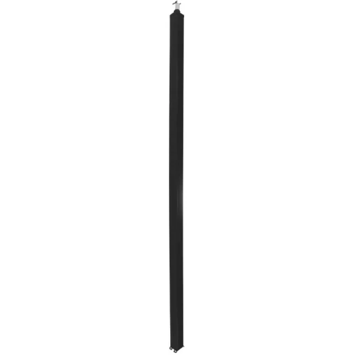 Legrand energiezuil universeel dubbelzijdig 2 compartimenten zwart RAL 9005 653135