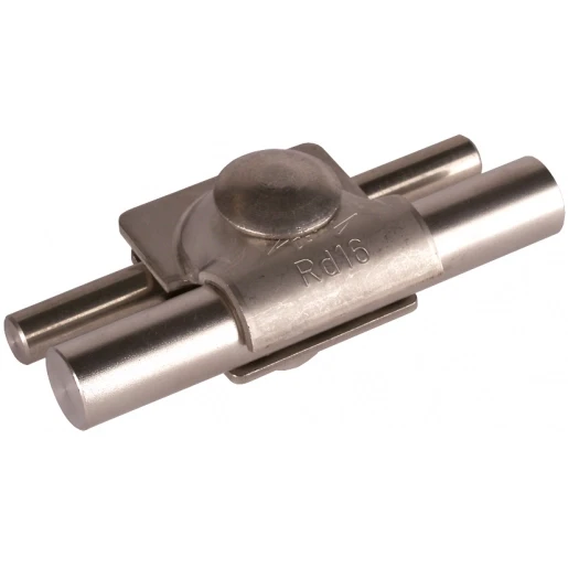 Dehn Mv clamp stst f.rd 8-10/16mm with truss head screw and nut