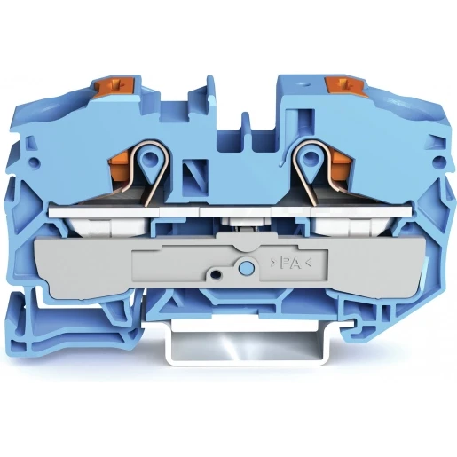 Wago 2216 Verbindingsrijgklem 2,5-16mm² eendr. 0,5-16mm² meerdr. Blauw
