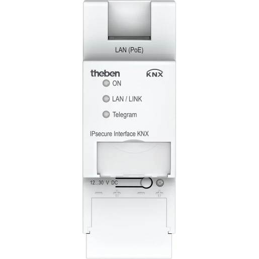 Theben Interface IP en KNX ondersteuning voor KNX IP Secure (IPSECURE-INTERFACE KNX)