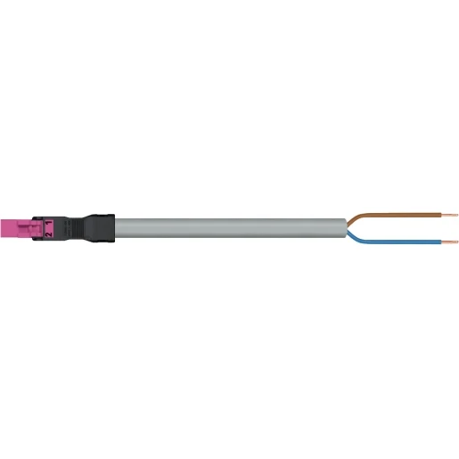 Wago SERIE 891 Patchkabel gebouwinstallatie 2p Stekker Vrij kabeluiteinde 8000mm