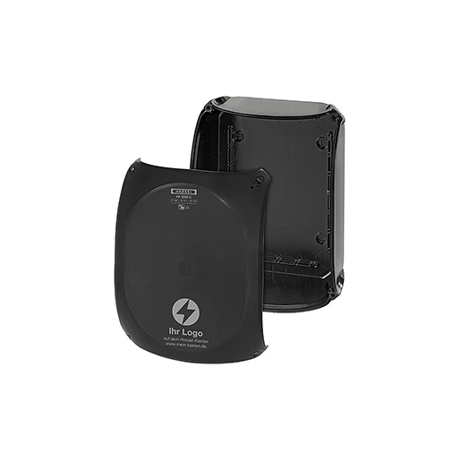 Hensel MB Kabeldoos IP66/67/69 BM7 Zonder klem Wand glad Zwart