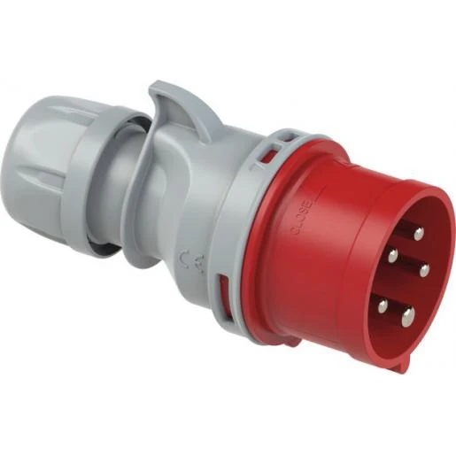Bizline Rechte steker CEE EASY 32A 3P+N+T 380/415V IP44