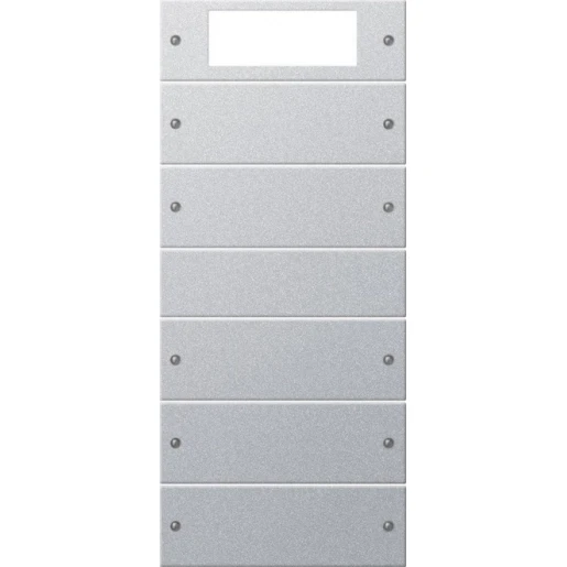 Gira Wippenset 5-v Plus (2+3) System 55 kl.alum.(gel.)