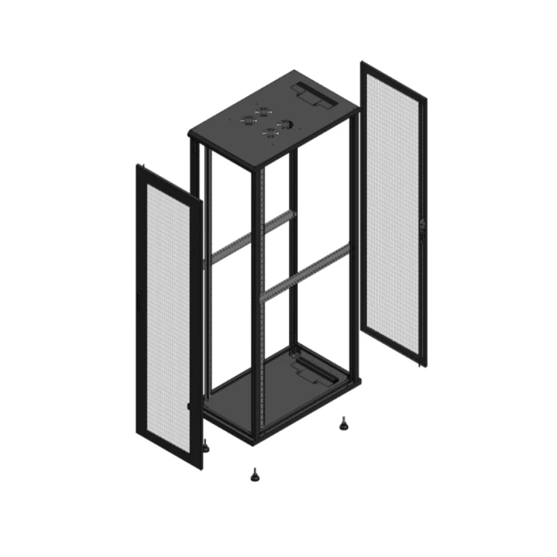 Gigamedia Vloer patchkast AV enkel PER AR enkel PER EX 19" 47HE 600x1000mm Zwart GGM 7047610PPSPPSEX