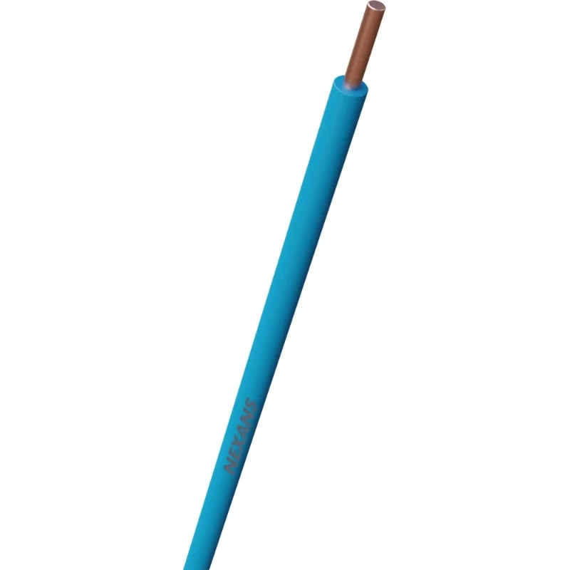 Nexans H07Z1-U Cca Installatiedraad 2.5mm² blauw 100M 10542837