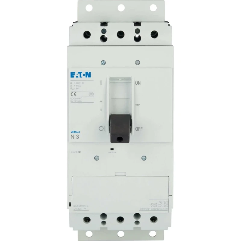 Eaton Lastscheider N3 3p 630A voor insteeksokkel
