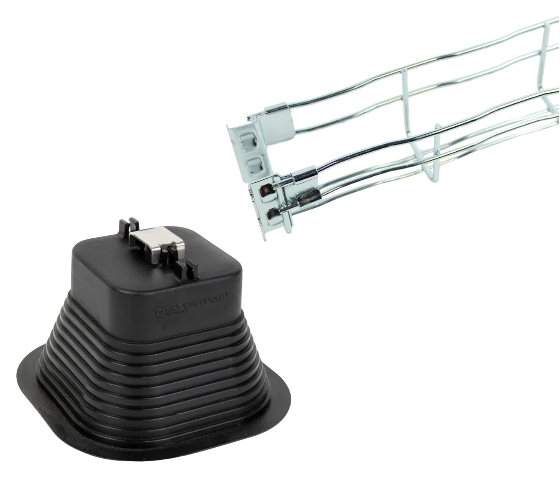 Conduct RoofSupport, Complete set draadgoot 65x60 EZ 12000mm