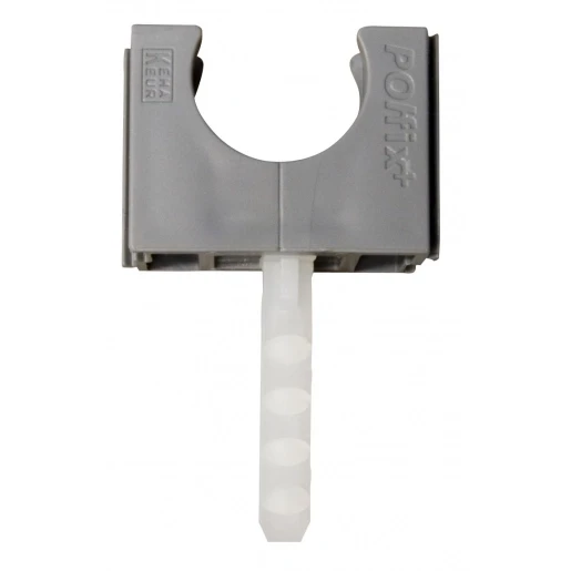 Pipelife Polfix vsv kabelbuisklem met plug 19mm grijs
