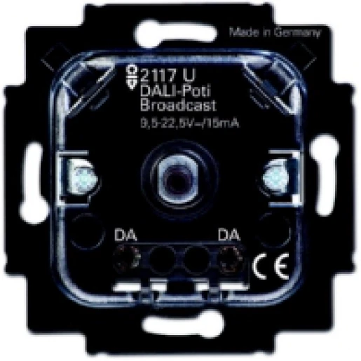 ABB Busch-Jaeger Potentiometer broadcast Dimbaar Dali Draai/drukknop 2CKA006599A2985