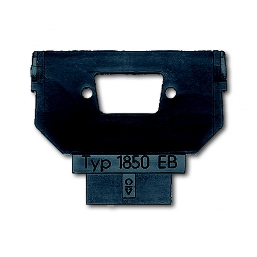 ABB Busch-Jaeger Balance, SI, Solo, carat, Alpha, Im Inzetplaat 9P D-subminiatuur Bedieningselement 1 connector Zonder label antraciet 2CKA001764A0018