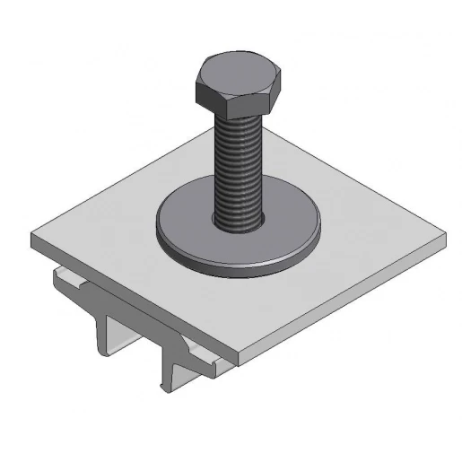 Van der Valk Montageklem voor micro-omvormer ct