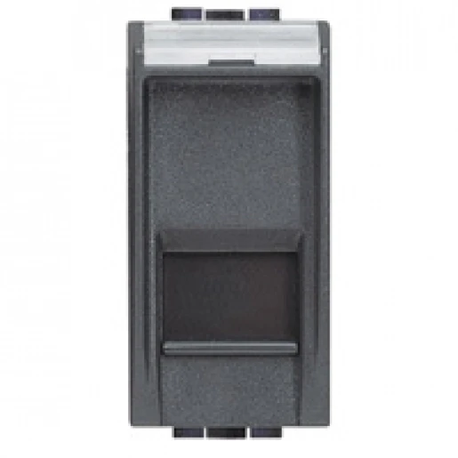 Bticino LIVING LIGHT DATACONNECTOR RJ45 UTP CAT.5E BT2 1 MODULE WIT