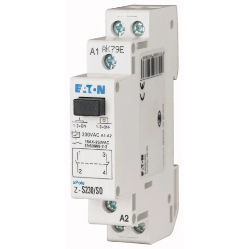 Eaton Impulsrelais Z-S230/SO-230 VAC-16A-1M 1V contact-1TE